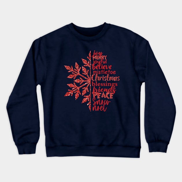 Christmas Vibe Crewneck Sweatshirt by AdultSh*t